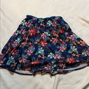 Sparkle skirts Floral Hawaiian Women's Skirt - Multicolor